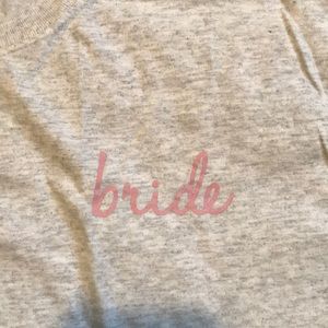 Grey Bride T-shirt size L
